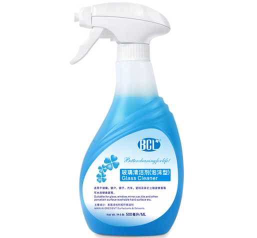 玻璃清潔劑（泡沫型）