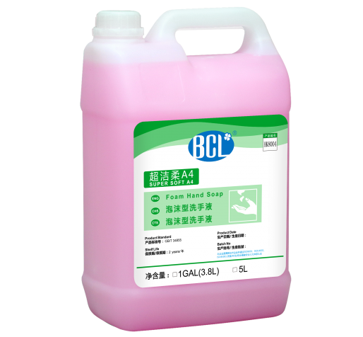 超潔柔A4-泡沫（mò）型洗手液